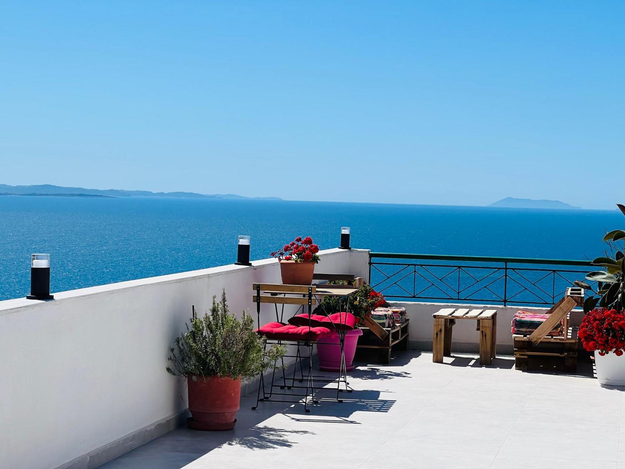 Terrace View Apartments Saranda Dış mekan fotoğraf